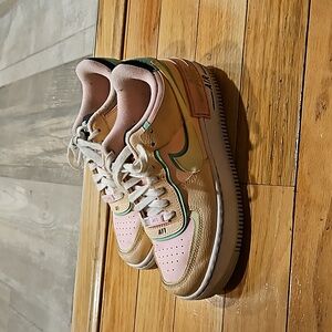 Nike Airforce 1 Pastel Colorful size 7.5